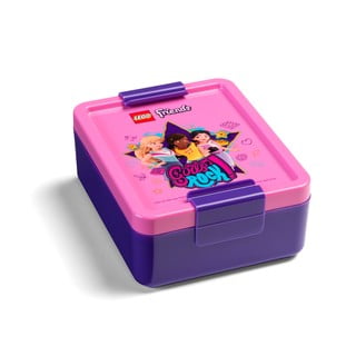Plastová škatuľka na desiatu LEGO® Friends Girls Rock