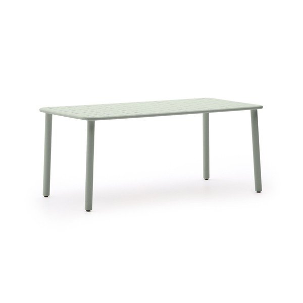 Oceľový záhradný jedálenský stôl 90x180 cm Brai – Kave Home