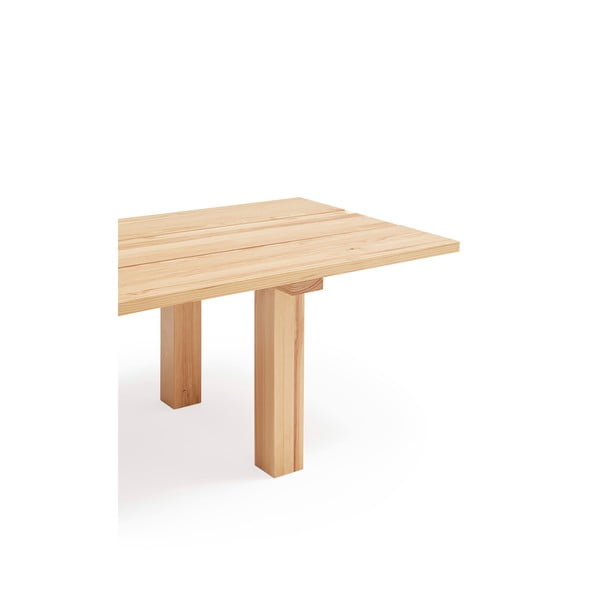 Jedálenský stôl s doskou z borovicového dreva 100x180 cm Banda – Teulat-image-4