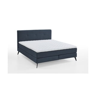 Modrá boxspring posteľ 160x200 cm Jona - Meise Möbel