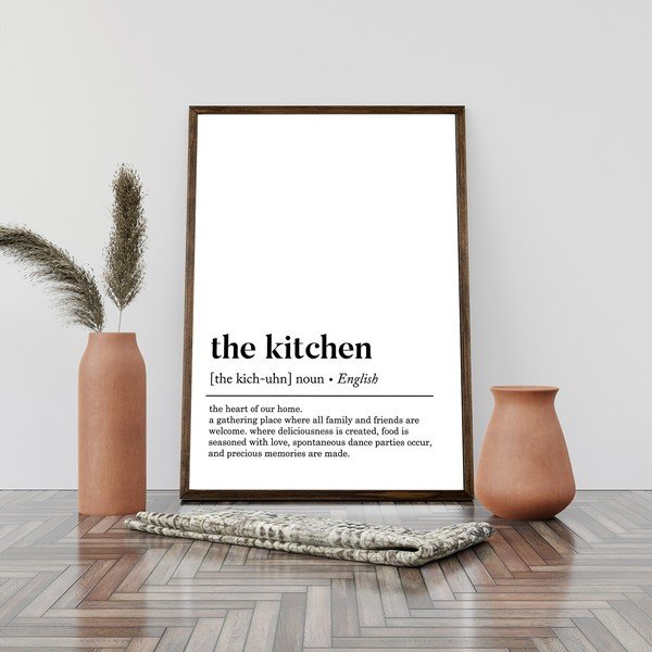 Obraz 50x70 cm Kitchen – Wallity-image-4