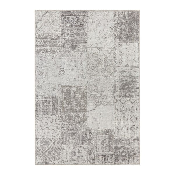 Sivo-krémový koberec Elle Decoration Pleasure Denain, 200 × 290 cm
