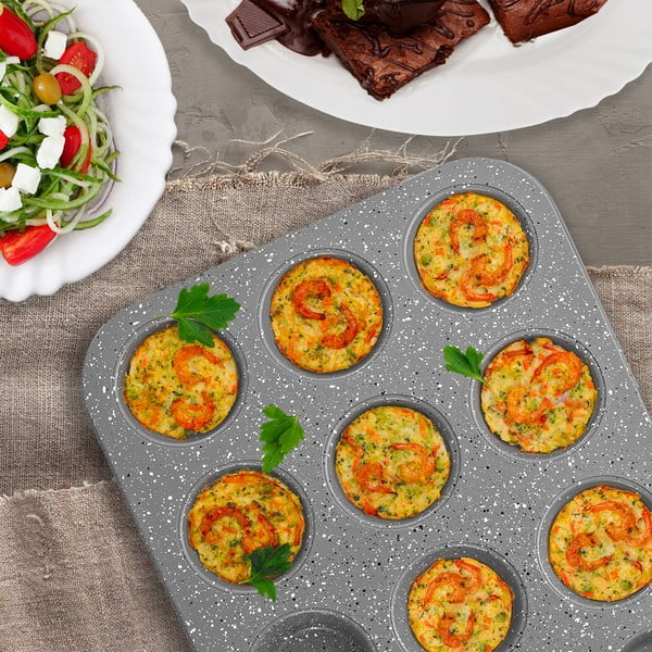 Kovová forma na pečenie muffinov 26,5x35 cm Grande – Orion-image-1