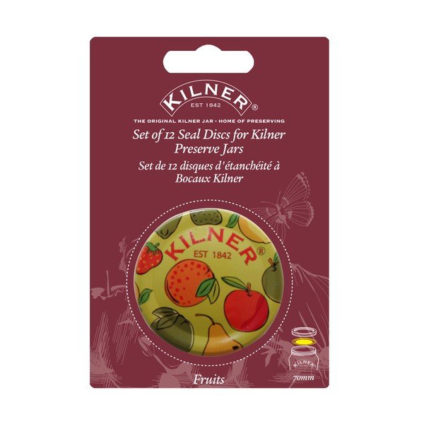 Sada 12 tesniacich viečok s motívom ovoce Kilner Fruit-image-1
