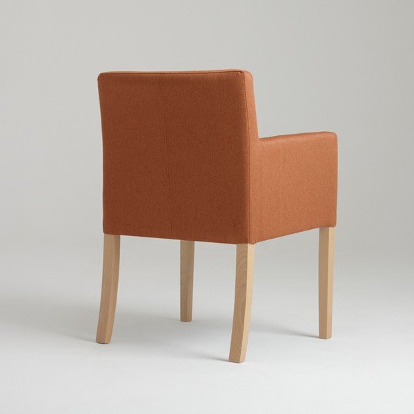 Oranžové kreslo Custom Form Wilton-image-3