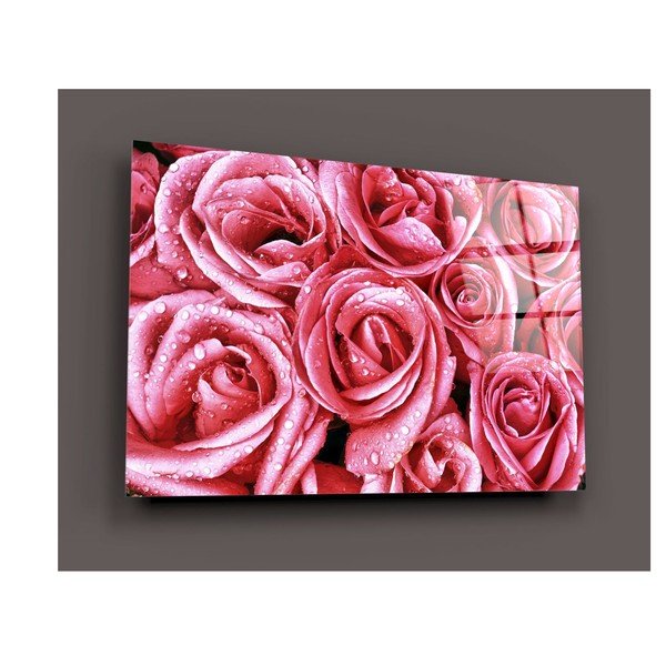 Sklenený obraz Insigne Pink Roses-image-3