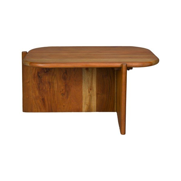 Konferenčný stolík z masívu akácie v prírodnej farbe 50x75 cm Feller – Dutchbone