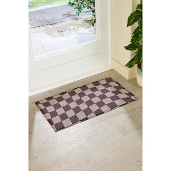 Rohožka z PVC 40x70 cm Checkerboard – Artsy Doormats-image-2