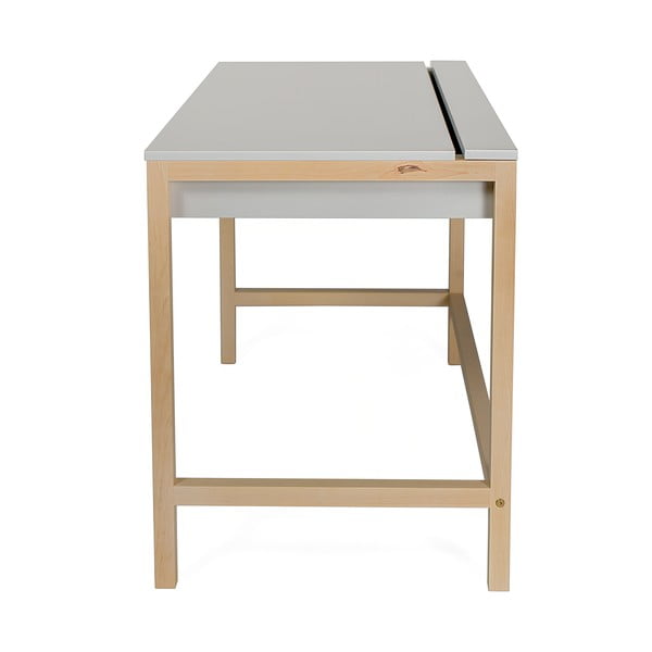 Pracovný stôl so sivou doskou Woodman NorthGate-image-4