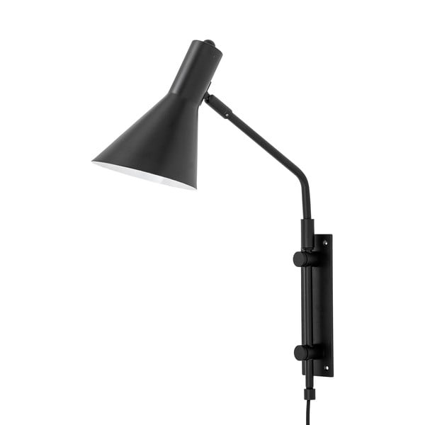 Čierne nástenné svietidlo Edil - Bloomingville-image-2