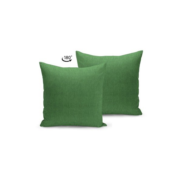 Zelená obliečka na vankúš Kate Louise Forest, 45 x 45 cm-image-1