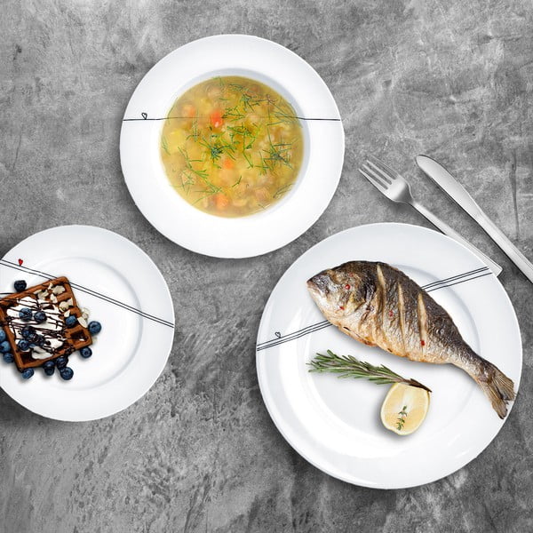 Porcelánová jedálenská súprava 18 ks – Orion-image-3