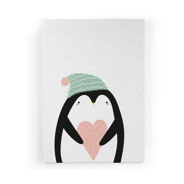 Obraz na plátne Little Nice Things Penguin, 60 x 40 cm
