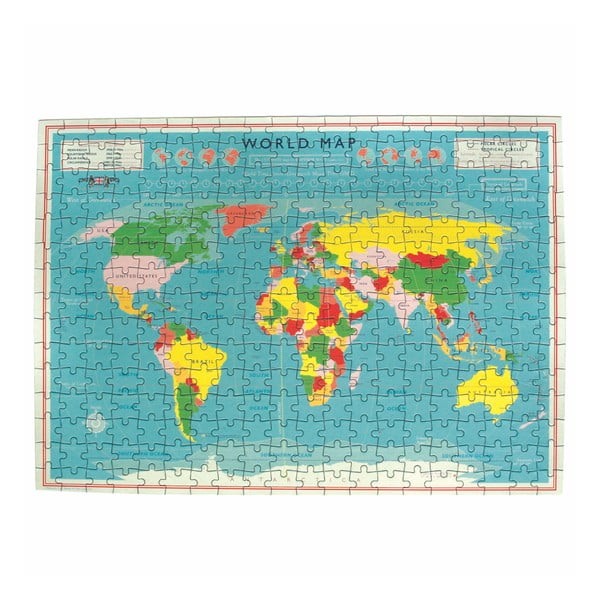 Puzzle Rex London World Map, 300 dielikov