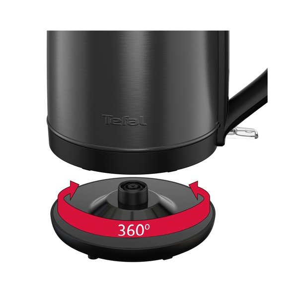 Lesklá čierna rýchlovarná kanvica 1,7 l Subito KO5S08E0 – Tefal-image-4