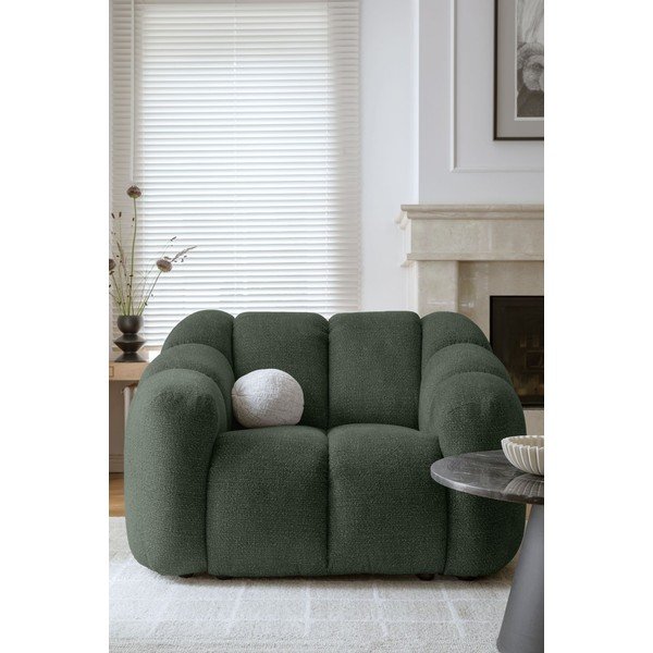 Tmavozelené kreslo Shell – Miuform-image-1