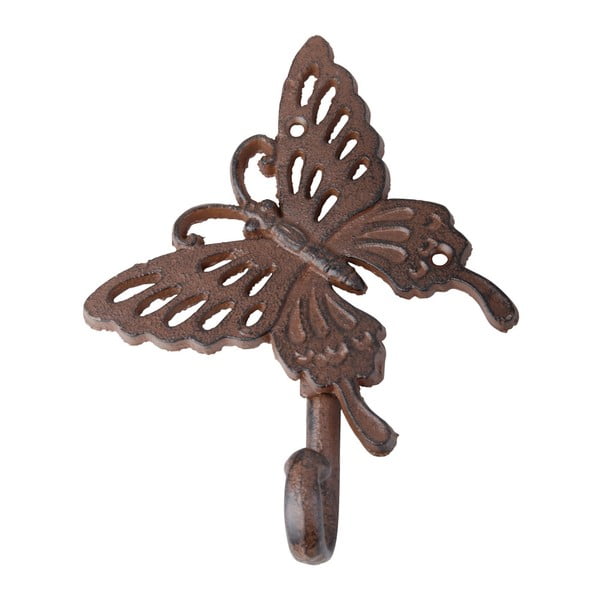 Kovový háčik v tvare motýľa v darčekovom balení Esschert Design