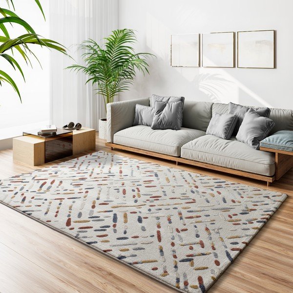 Béžový koberec 200x290 cm Amara – Universal-image-1