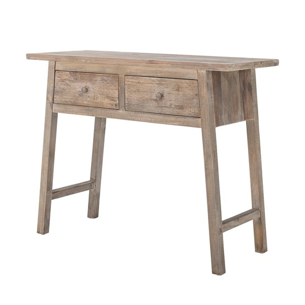 Konzolový stolík z borovicového dreva v prírodnej farbe 40x100 cm Camden – Bloomingville-image-4