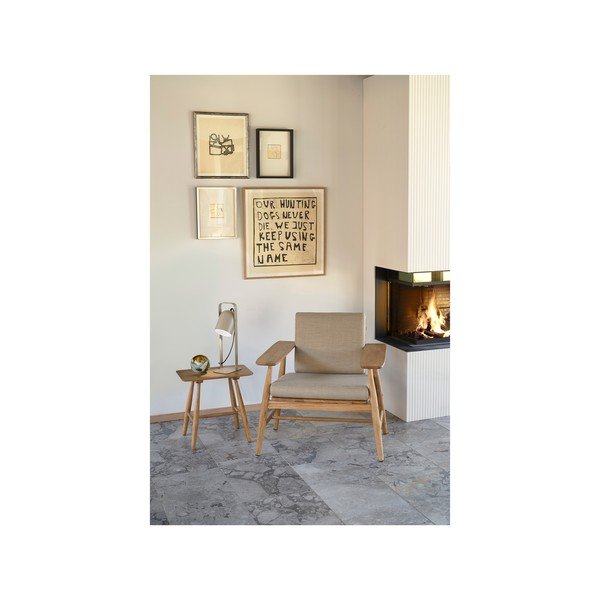 Béžová stolová lampa (výška  45 cm) Nesvik – Villa Collection-image-2