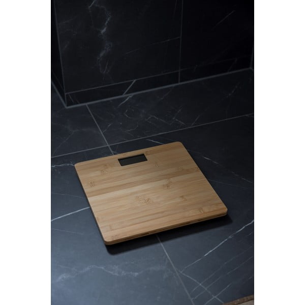 Bambusová osobná digitálna váha Wenko Bamboo-image-3