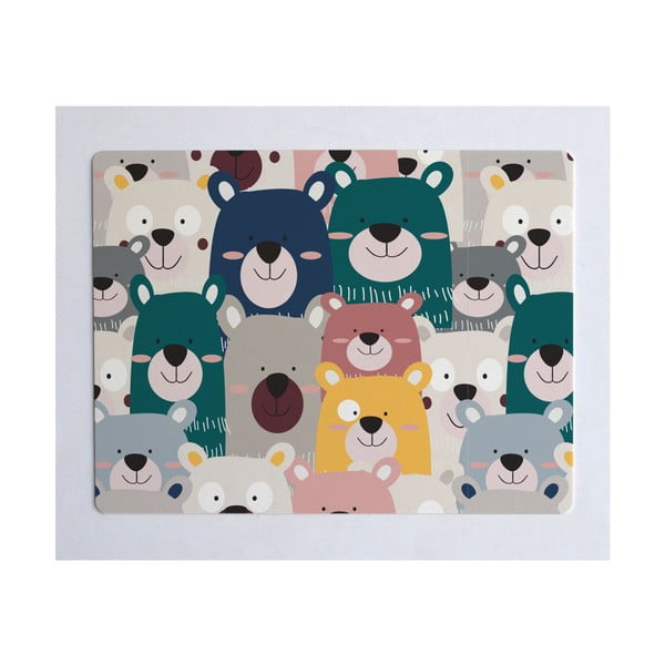 Podložka na stôl Little Nice Things Bears, 55 × 35 cm