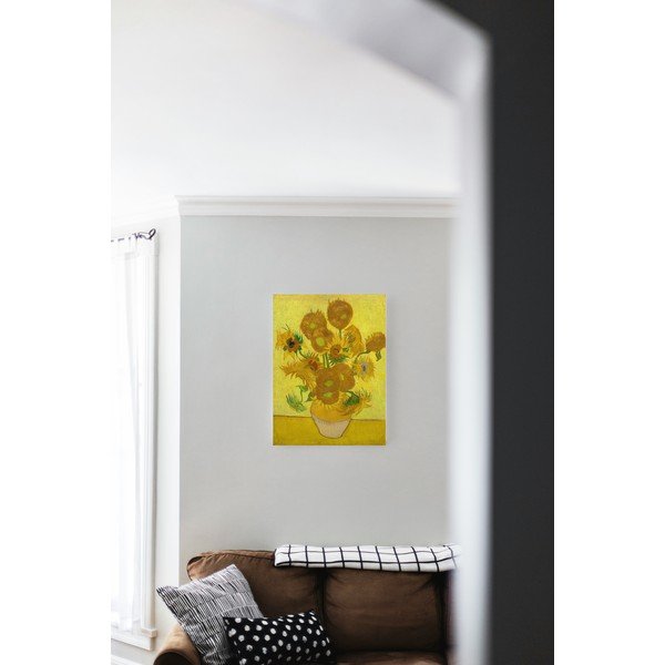 Obraz - 30x40 cm reprodukcia Sunflowers, Vincent van Gogh – Fedkolor-image-1