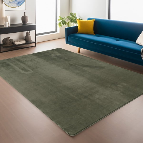 Kaki prateľný koberec 140x200 cm Joy 1400 – Ayyildiz Carpets-image-1