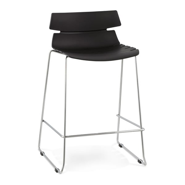 Čierna barová stolička Kokoon Design Reny