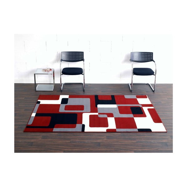 Červený behúň Hanse Home Hamla Retro, 80 × 200 cm-image-4