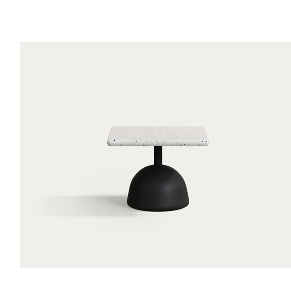 Záhradný konferenčný stolík s terrazzo doskou 44x44 cm Saura – Kave Home