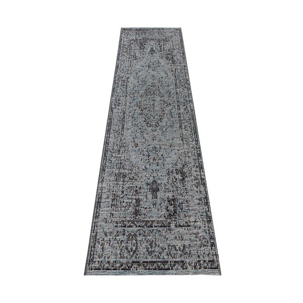 Modrý behúň Elle Decoration Curious Cenon, 77 × 200 cm-image-1