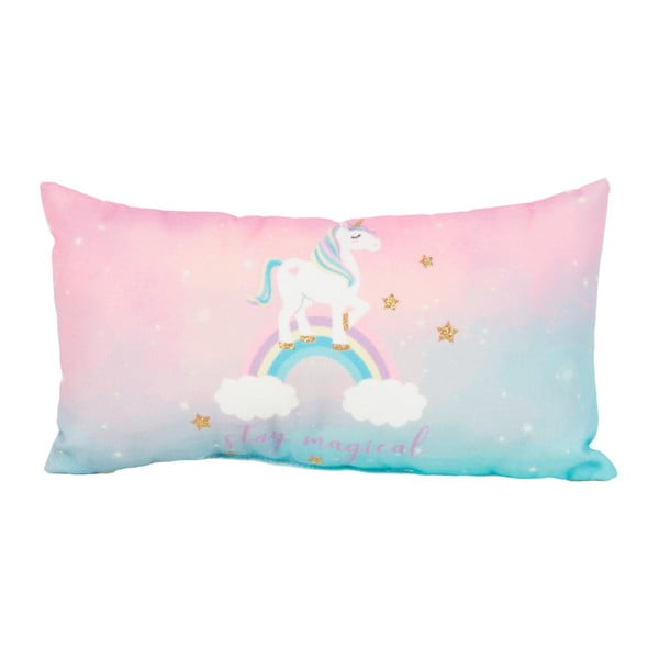 Vankúš Just 4 Kids Unicorn Magic Stay Magical, 33 × 17,5 cm