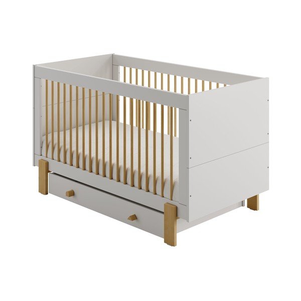 Svetlosivá postieľka 70x140 cm Cube - Pinio-image-4