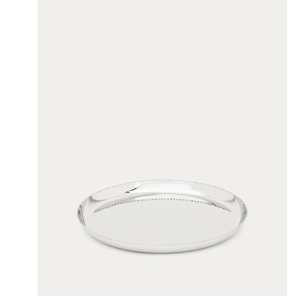 Tácka z nehrdzavejúcej ocele ø 28 cm Nirela – Kave Home-image-4