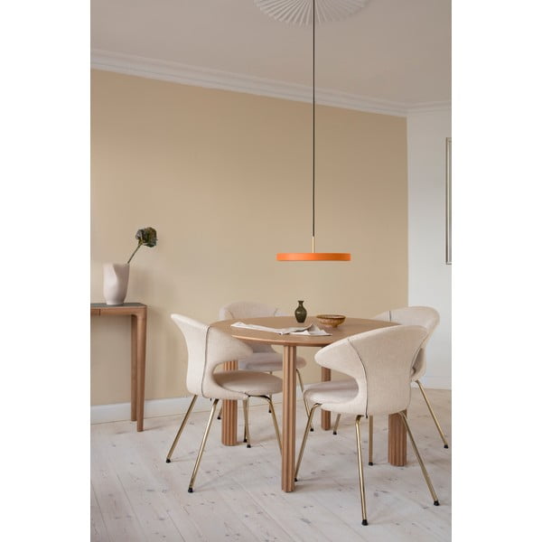 Oranžové LED závesné svietidlo s kovovým tienidlom ø 43 cm Asteria Medium – UMAGE-image-1