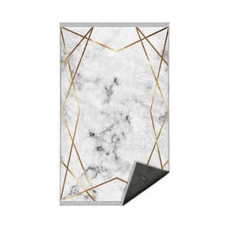 Koberec v bielo-zlatej farbe 80x150 cm - Mila Home
