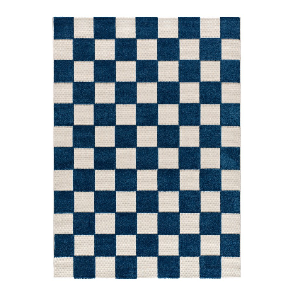 E-shop Modrý/krémovobiely vnútorný a vonkajší koberec 160x230 cm Cuadros – Universal