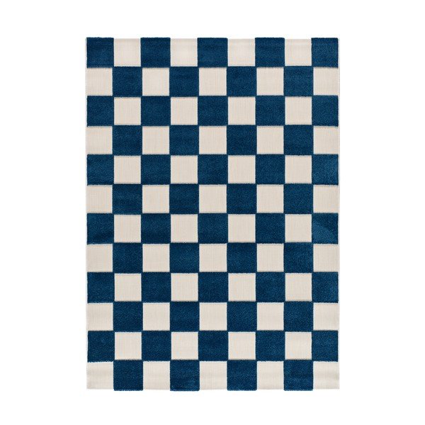 Modrý/krémovobiely vnútorný a vonkajší koberec 160x230 cm Cuadros – Universal