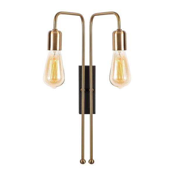 Nástenné svietidlo v zlatej farbe Pahoma – Opviq lights-image-1