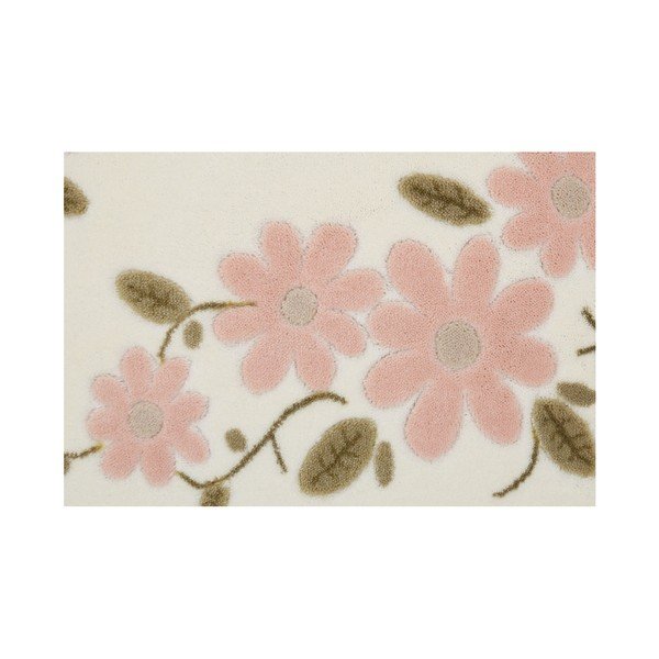 Sada 2 kúpeľňových podložiek Confetti Bathmats Margherita White-image-2