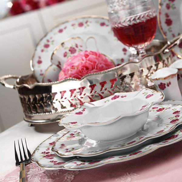 59-dielna sada porcelánového riadu Kutahya Shiny-image-1