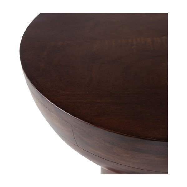 Okrúhly odkladací stolík z mangového dreva ø 46 cm Emel – WOOOD-image-4