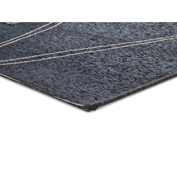 Antracitovosivý vonkajší koberec 76x150 cm Velvet Gris – Universal-image-2