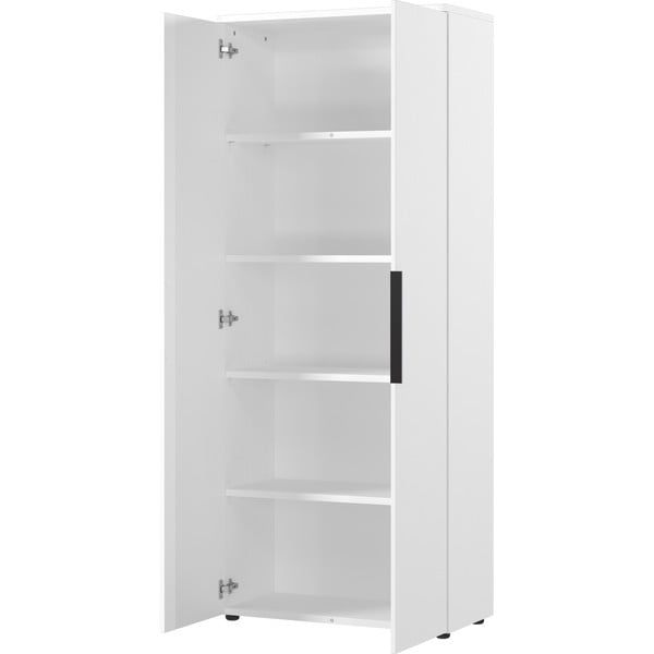 Biela šatníková skriňa 81x197 cm Mailand – Germania-image-3