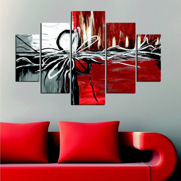 Viacdielny obraz Chaos, 92x56 cm-image-1