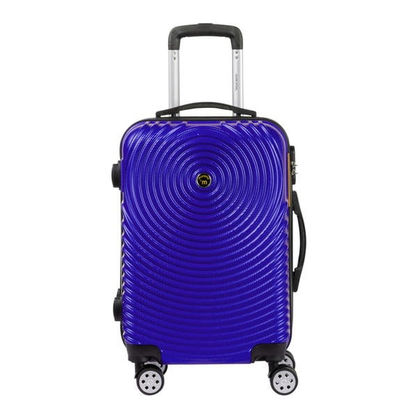 Fialová príručná batožina na kolieskach Murano Traveller, 55 × 34 cm