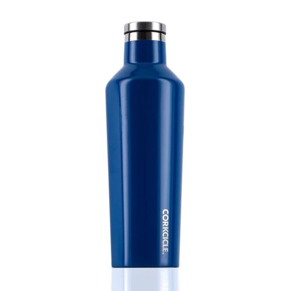 Modrá cestovná  termofľaša Corkcicle Canteen Rivera, 470 ml