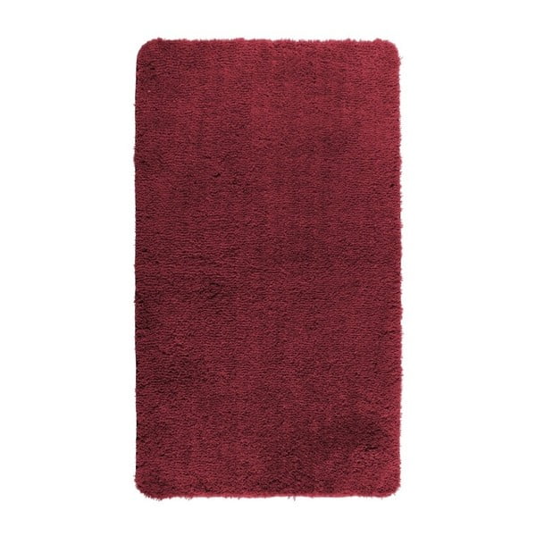 Červená kúpeľňová predložka Wenko Belize, 55 × 65 cm