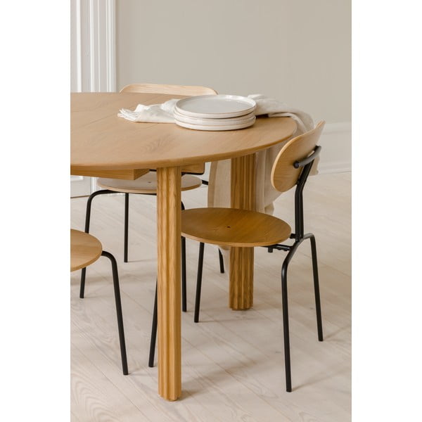 Jedálenská stolička v zlato-svetlo hnedej farbe Curious – UMAGE-image-4